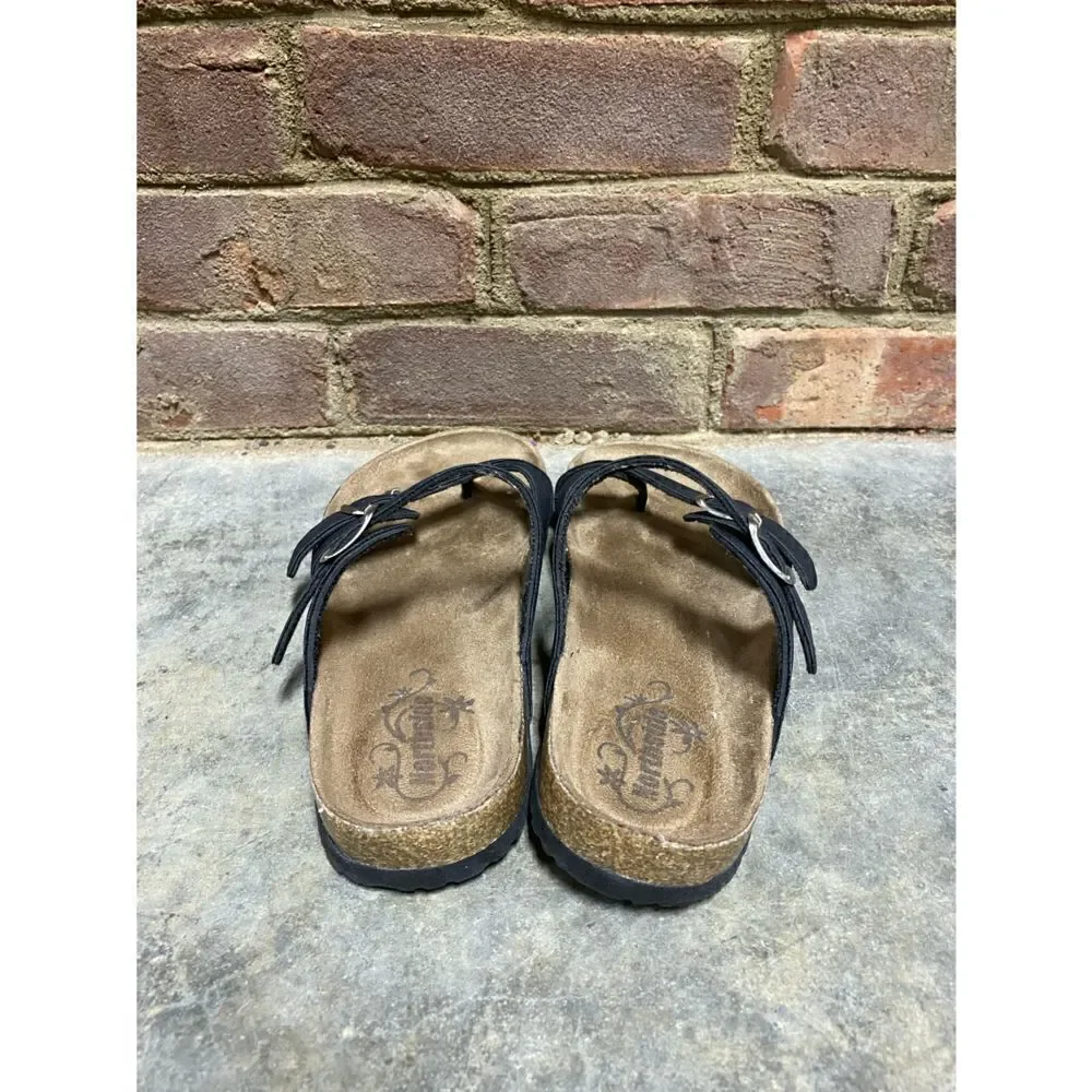 Northside black leather
